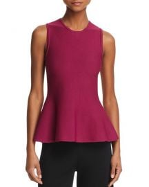 Theory Classic Peplum Top at Bloomingdales